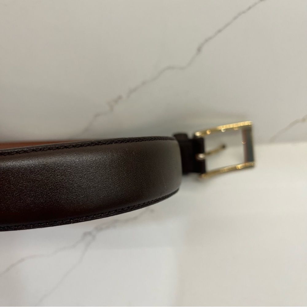 Brooks Brothers Italian Leather Belt- 32 - Picture 4 of 7